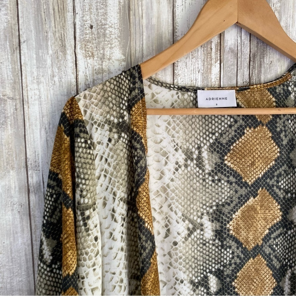 Adrienne Snake Print Oversized Kimono - Picture 3 of 5